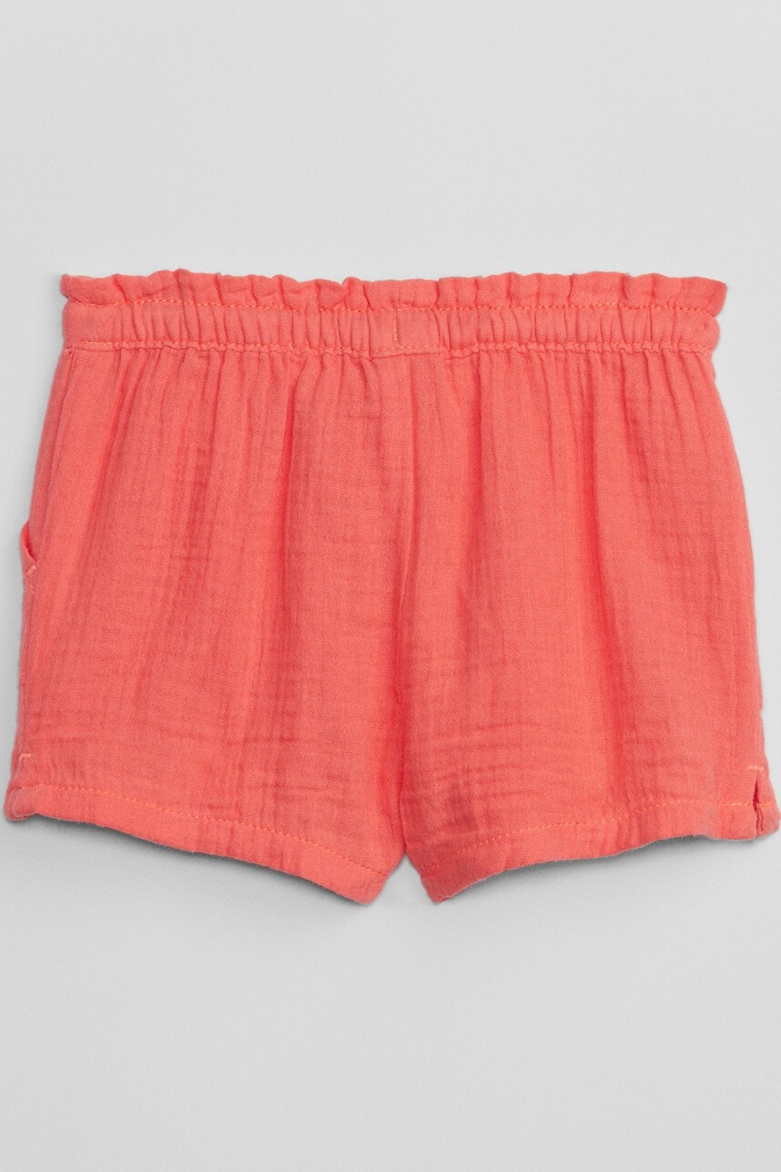 Short De Muselina Toddler Niña Pink Reef