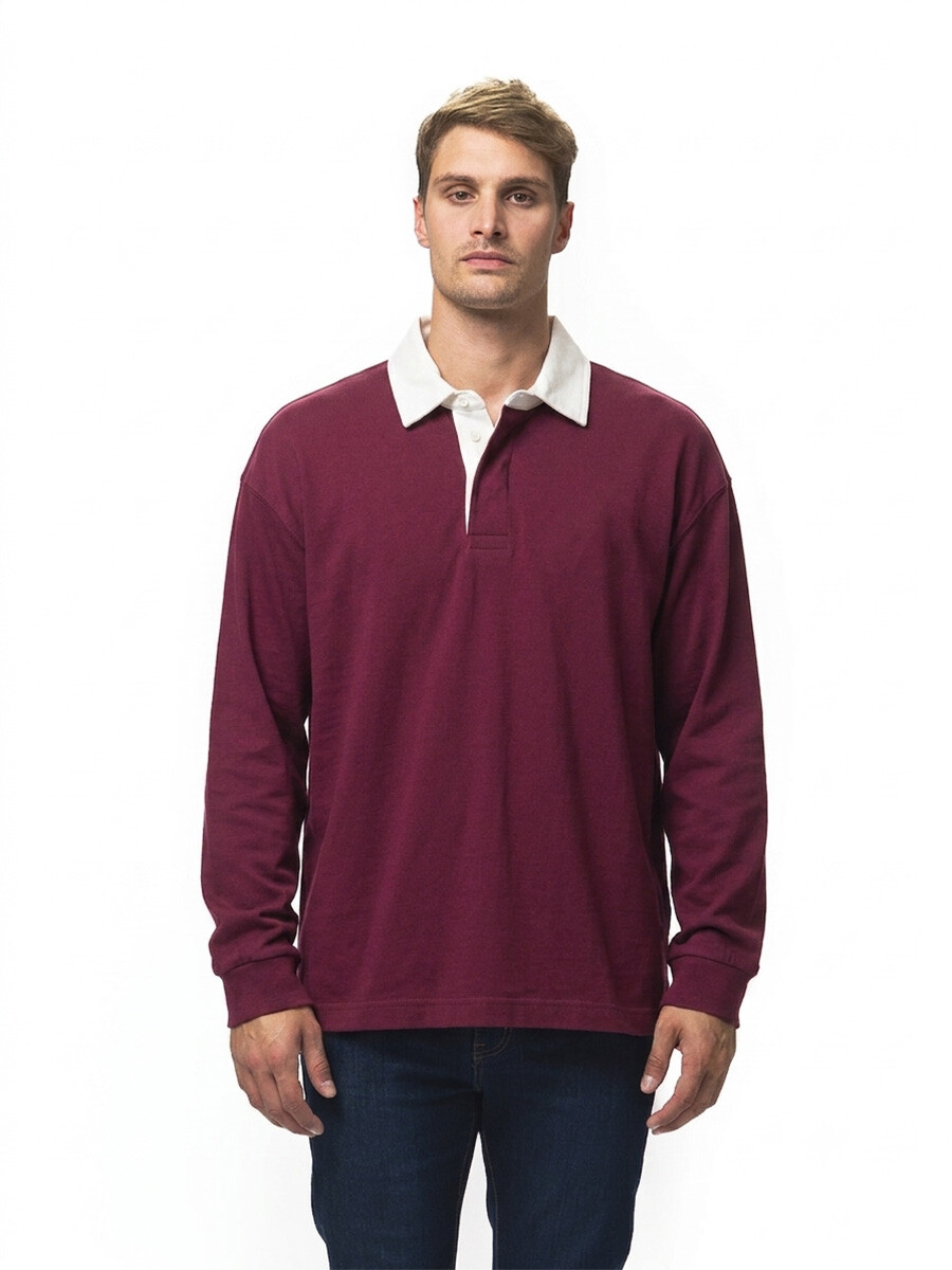 Remera Algodón Atlanta - Bordo 