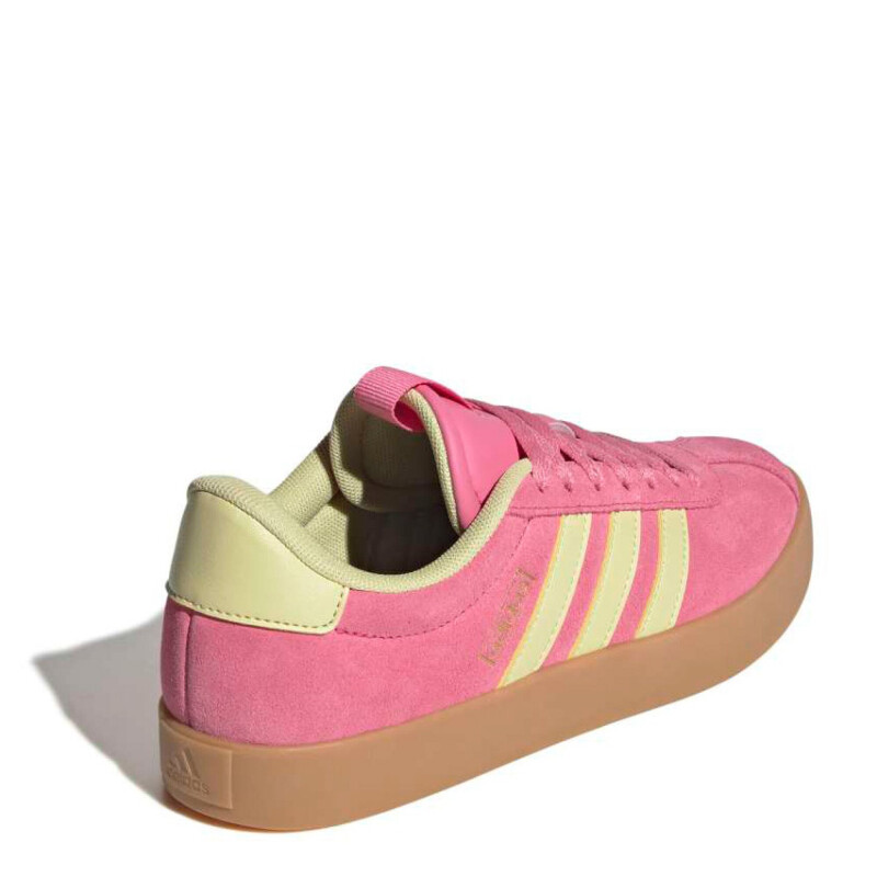Championes de Mujer Adidas VL Court 3.0 Rosado - Amarillo