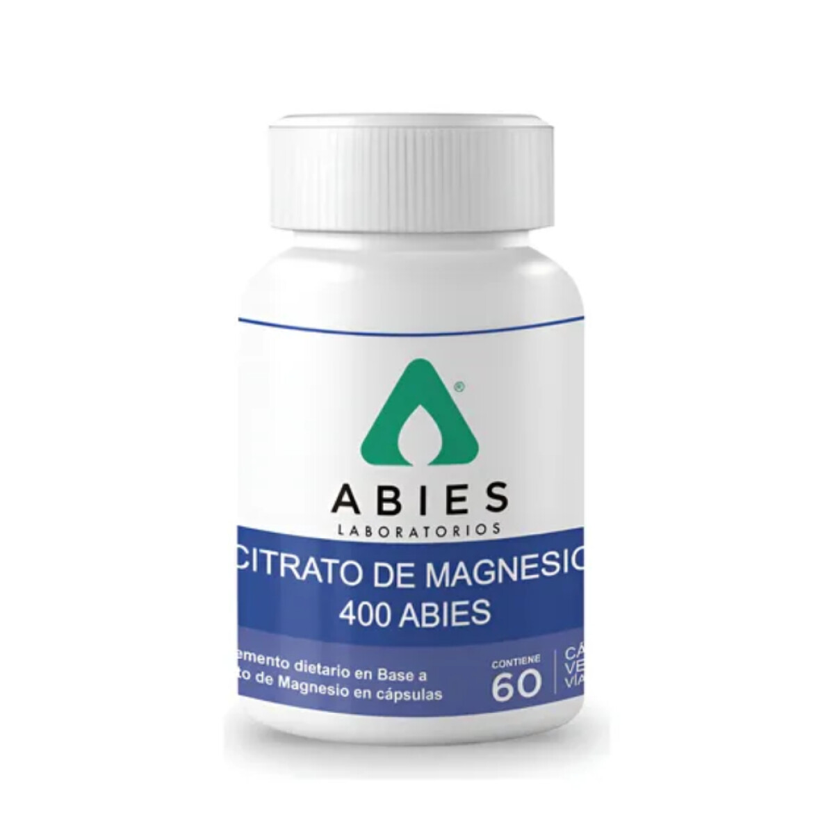 Citrato De Magnesio 400mg 60 Cápsulas 