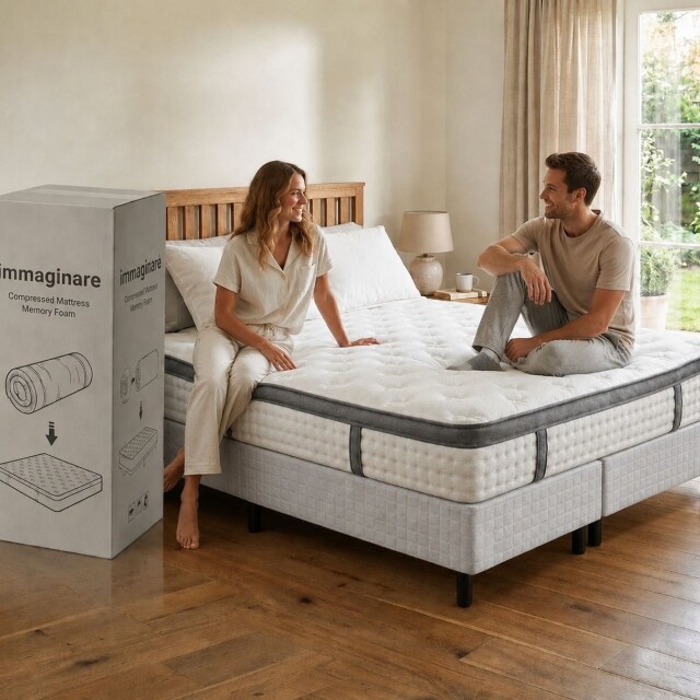 SOMMIER PREMIUM KING EN CAJA DUBAI DORMITORIO HÍBRIDO RESORTES SOMMIER PREMIUM KING EN CAJA DUBAI DORMITORIO HÍBRIDO RESORTES