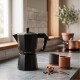 Cafetera Italiana Moka Klasse 6 tazas | Negra mate Cafetera Italiana Moka Klasse 6 tazas | Negra mate