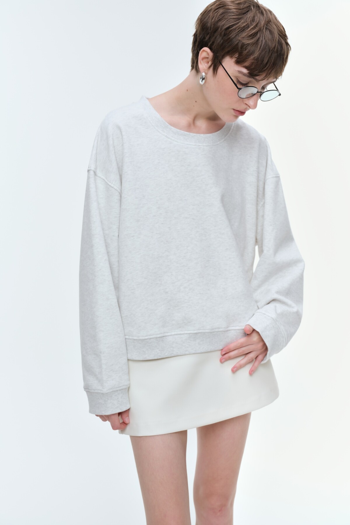 Buzo Lottie Gris Melange