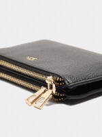 Cartera Con Textura negro