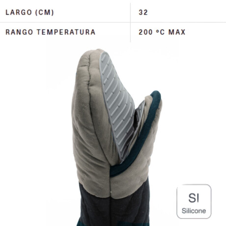 Manopla profesional con silicona Manopla profesional con silicona