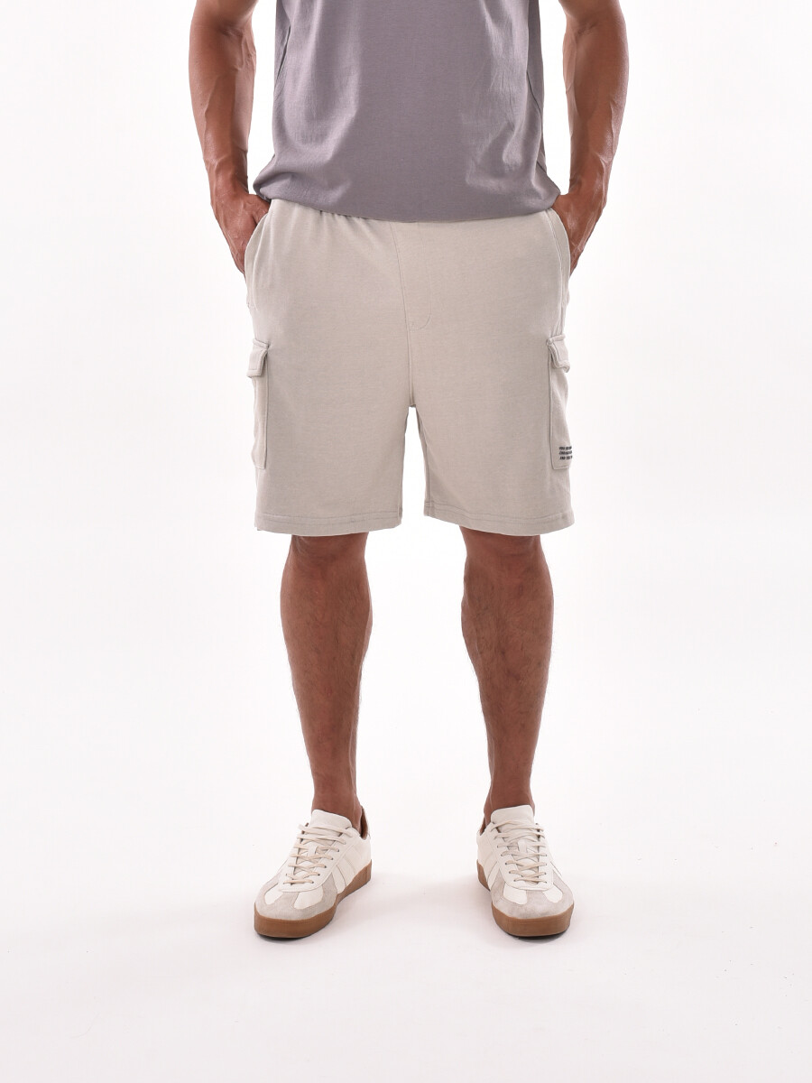 BERMUDA CARGO LIV - GRIS CLARO 