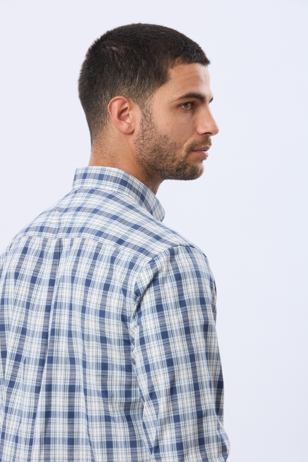 CAMISA CUADROS Azul
