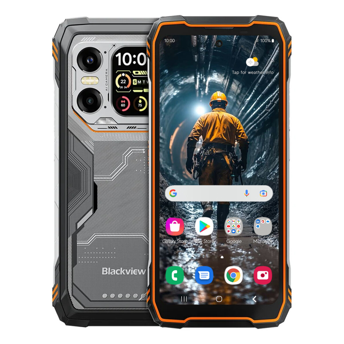 Blackview Xplore 1 36(12+24)gb 256gb 5g - CEL BLACKVIEW XPLORE 1 12/256GB NARANJA 
