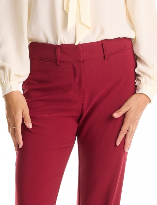 Pantalon Clasico BORDEAUX