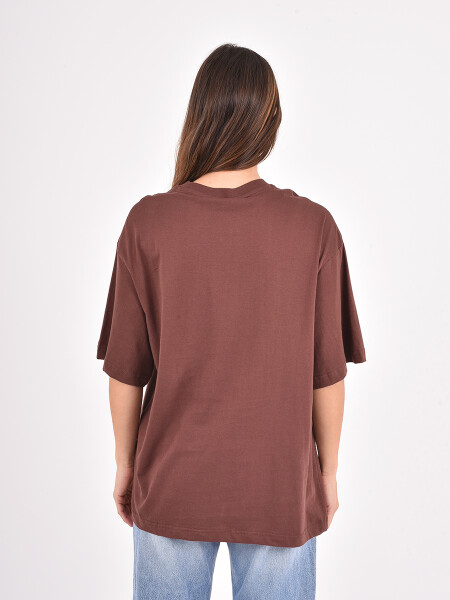 REMERA BOXARA CHOCOLATE