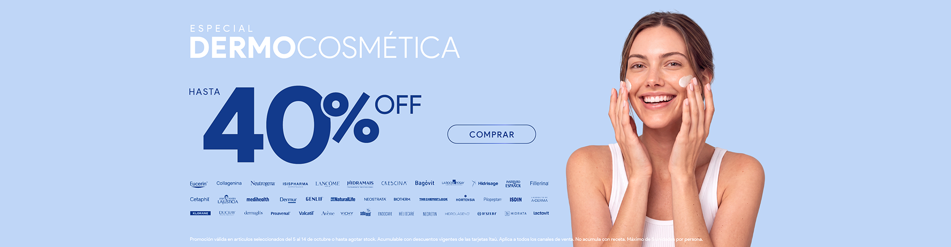Esp. Dermo hasta 40% off
