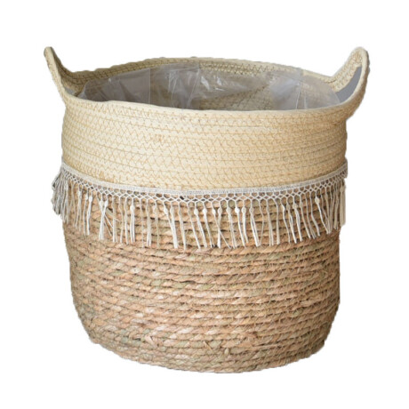 Canasto Seagrass 25 cm Beige