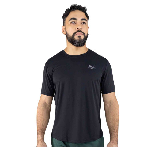TSHIRT MEN POLY EVERLAST TRAIN GN M6 M BLACK