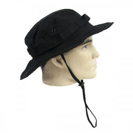 Sombrero Capelina de pescador con cubre nuca Protección UV50+ - Fox Boy Negro