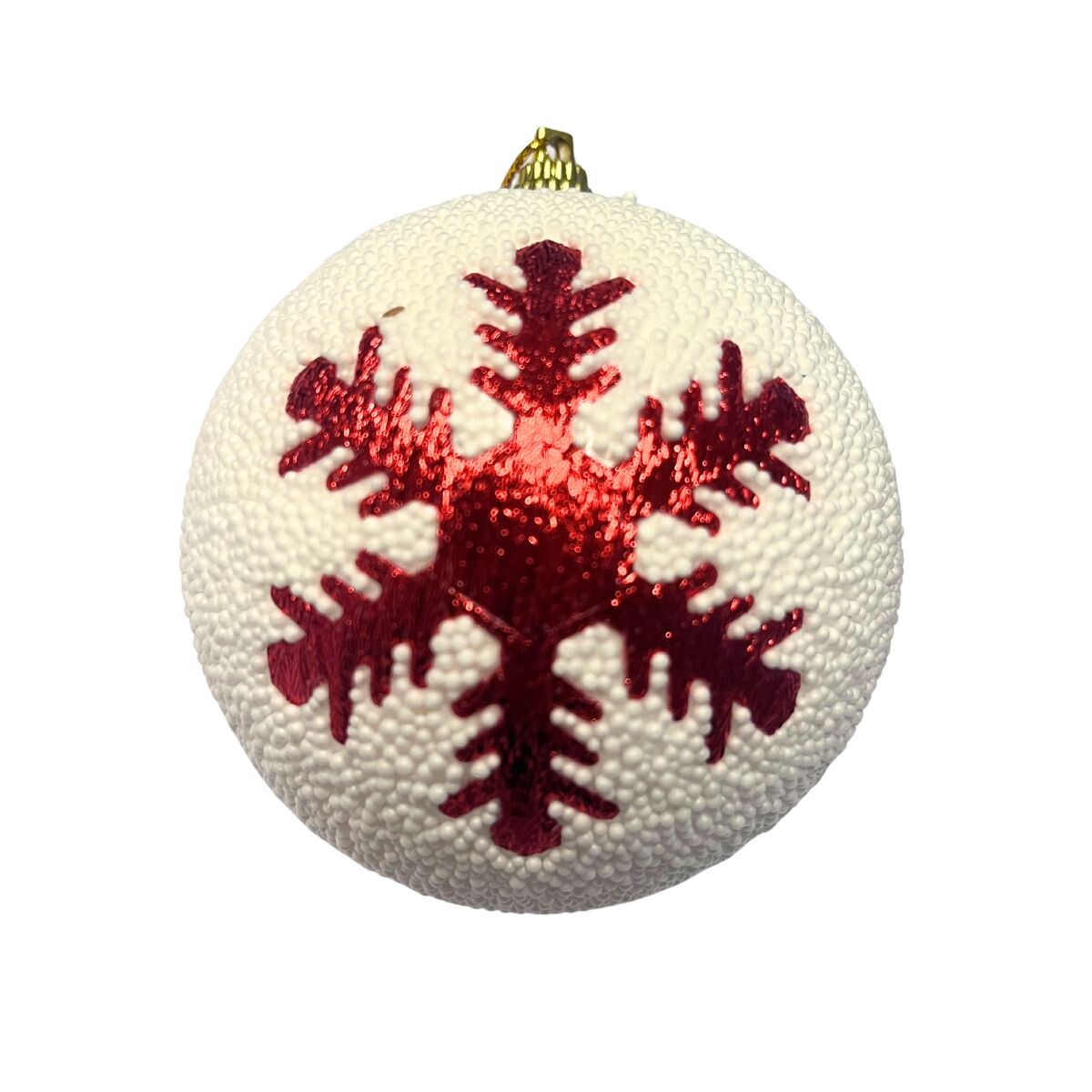 Esfera Navideña Copo x3 