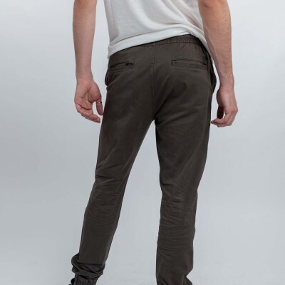 Pantalón Flat Jogger Khaki