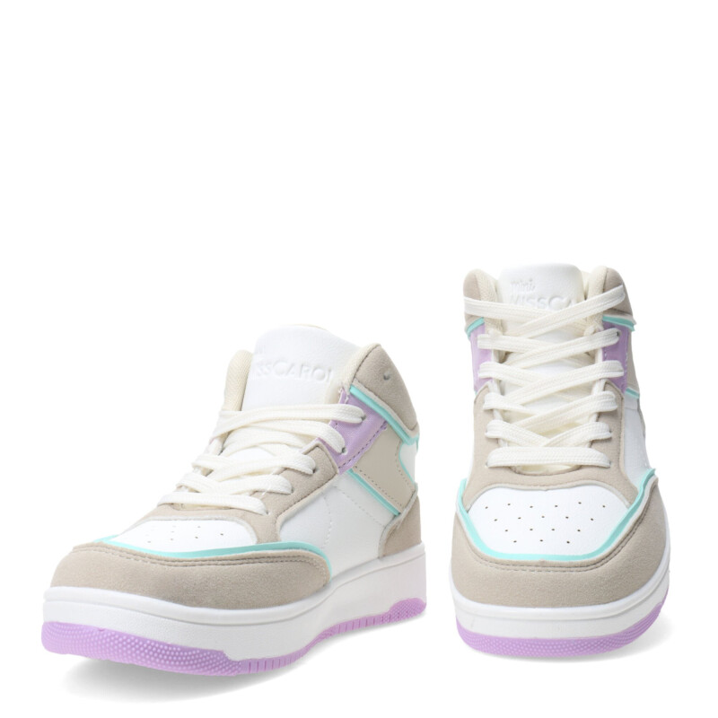 Championes de Niña MINI Miss Carol Ritu Blanco - Beige