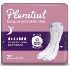 Plenitud absorvente nocturno maxi x20 Plenitud absorvente nocturno maxi x20