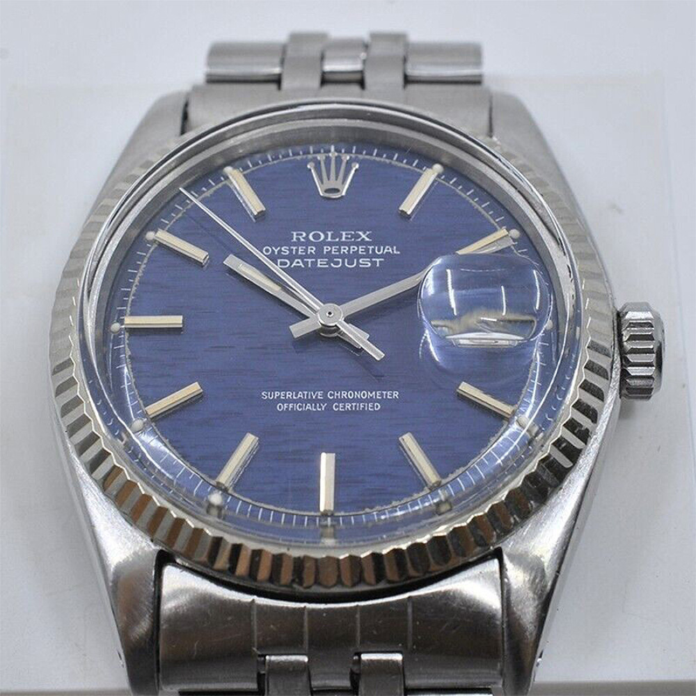 Rolex Datejust 1601 Esfera Mosaico Azul. Año 1971. Caja 36 Mm Rolex Datejust 1601 Esfera Mosaico Azul. Año 1971. Caja 36 Mm