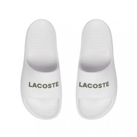 OJOTA LACOSTE SERVE SLIDE 2.0 White