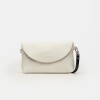 Mini bag Viena en cuero graneado Blanco