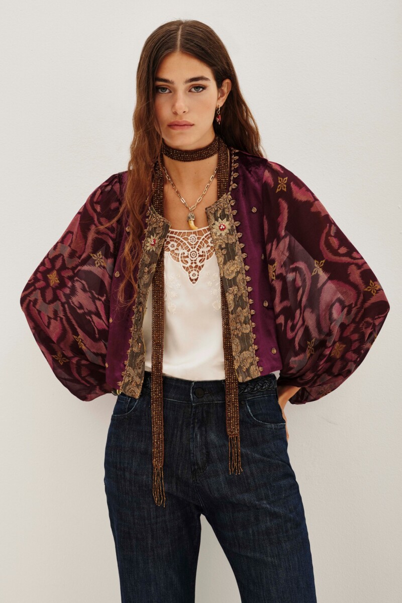 Saco Cadiz Gitan Bordo