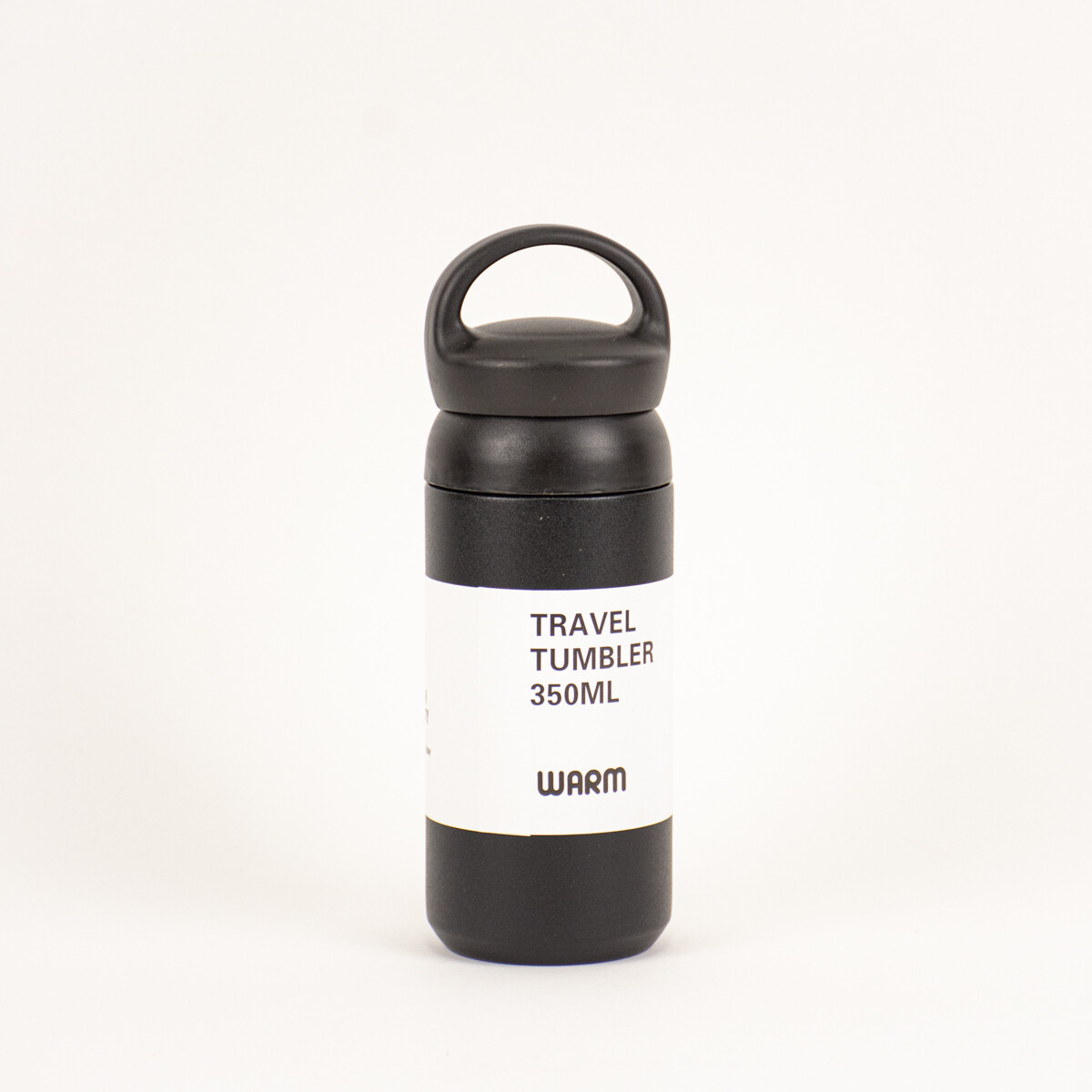 Botella Térmica Con Asa 350 Ml - Negro 