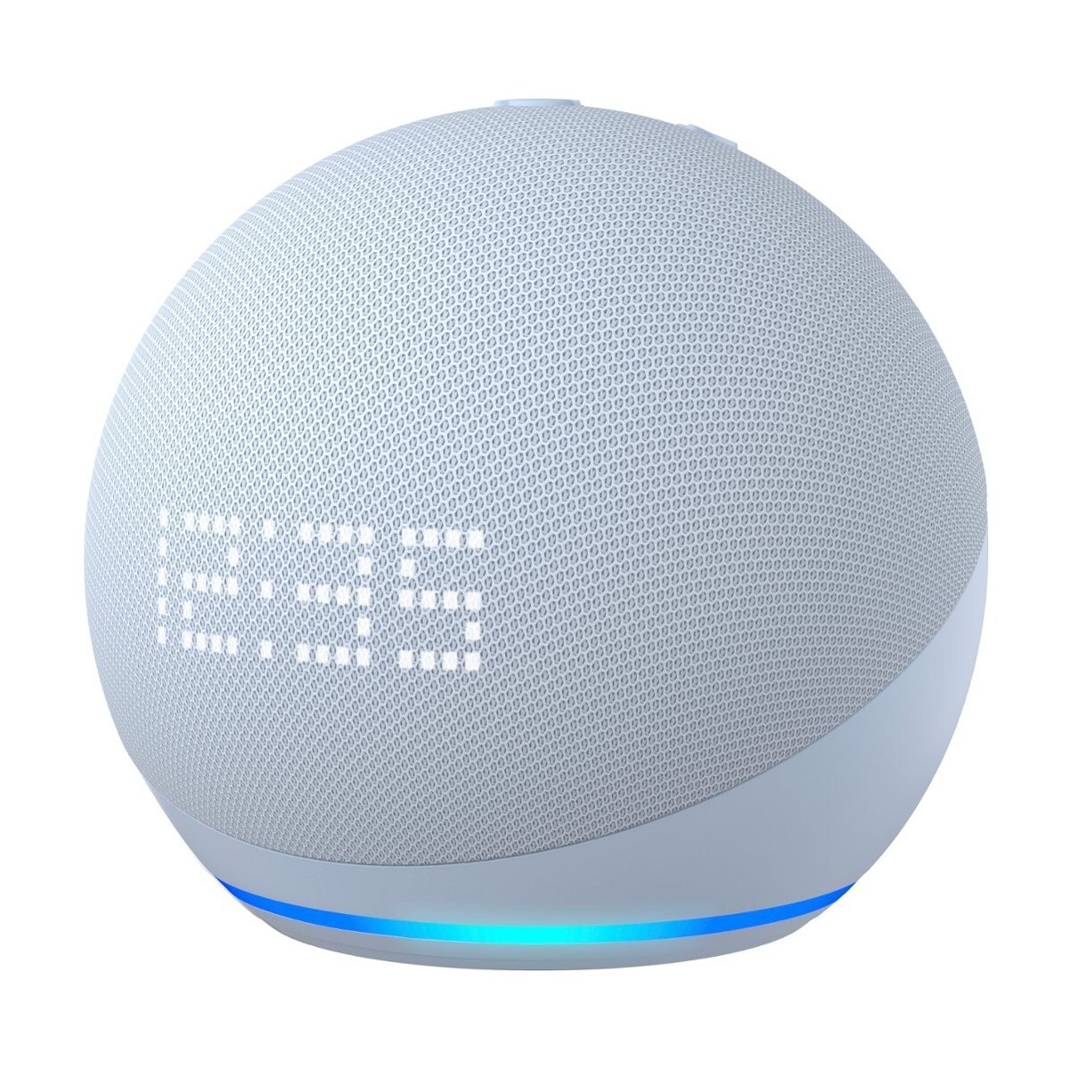 Amazon Echo Dot 5 con Reloj | Parlante Asistente Virtual Alexa - Cloub blue 