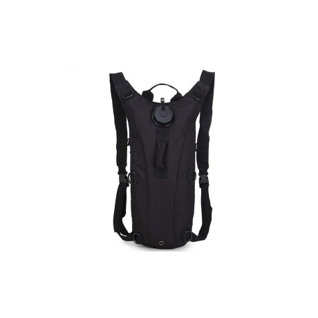 Mochila Fitness Hidratación Negra Liso