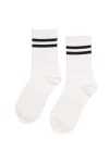Medias Rayas Blanco