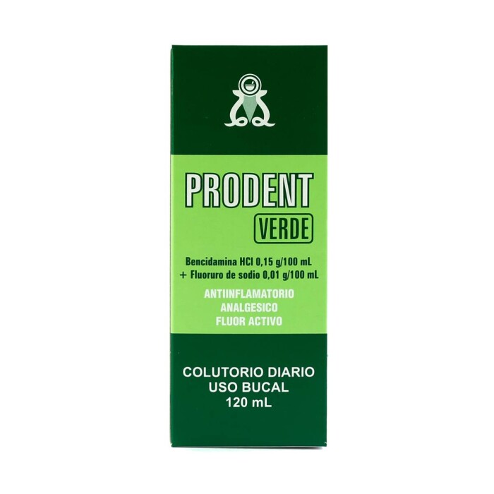 PRODENT VERDE COLUT.X 120 ML. FRASCO única