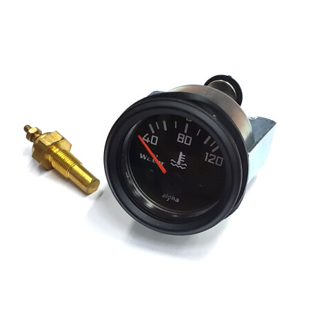 INSTRUMENTO RELOJ MEDIDOR - TEMPERATURA AGUA 12V 52MM ELECTRICO ALPHA INSTRUMENTO RELOJ MEDIDOR - TEMPERATURA AGUA 12V 52MM ELECTRICO ALPHA