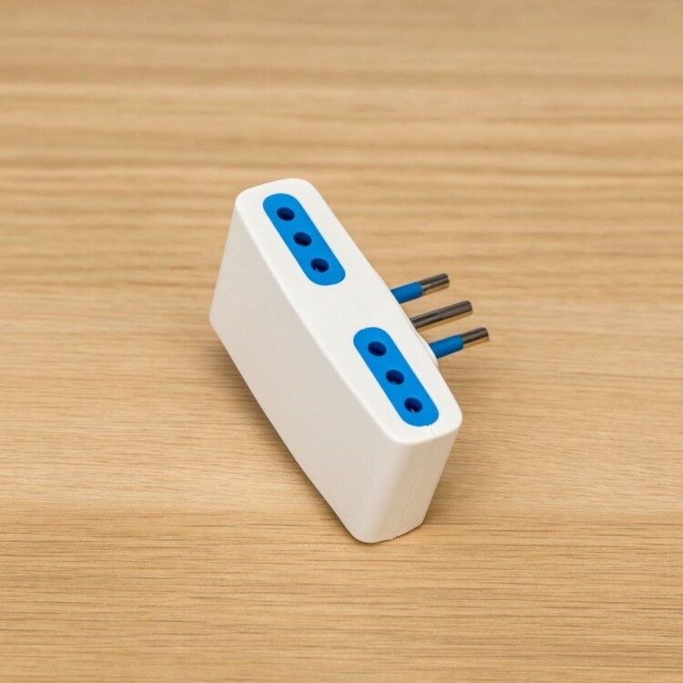 ADAPTADOR DERIVADO 4 MODULAR Blanco