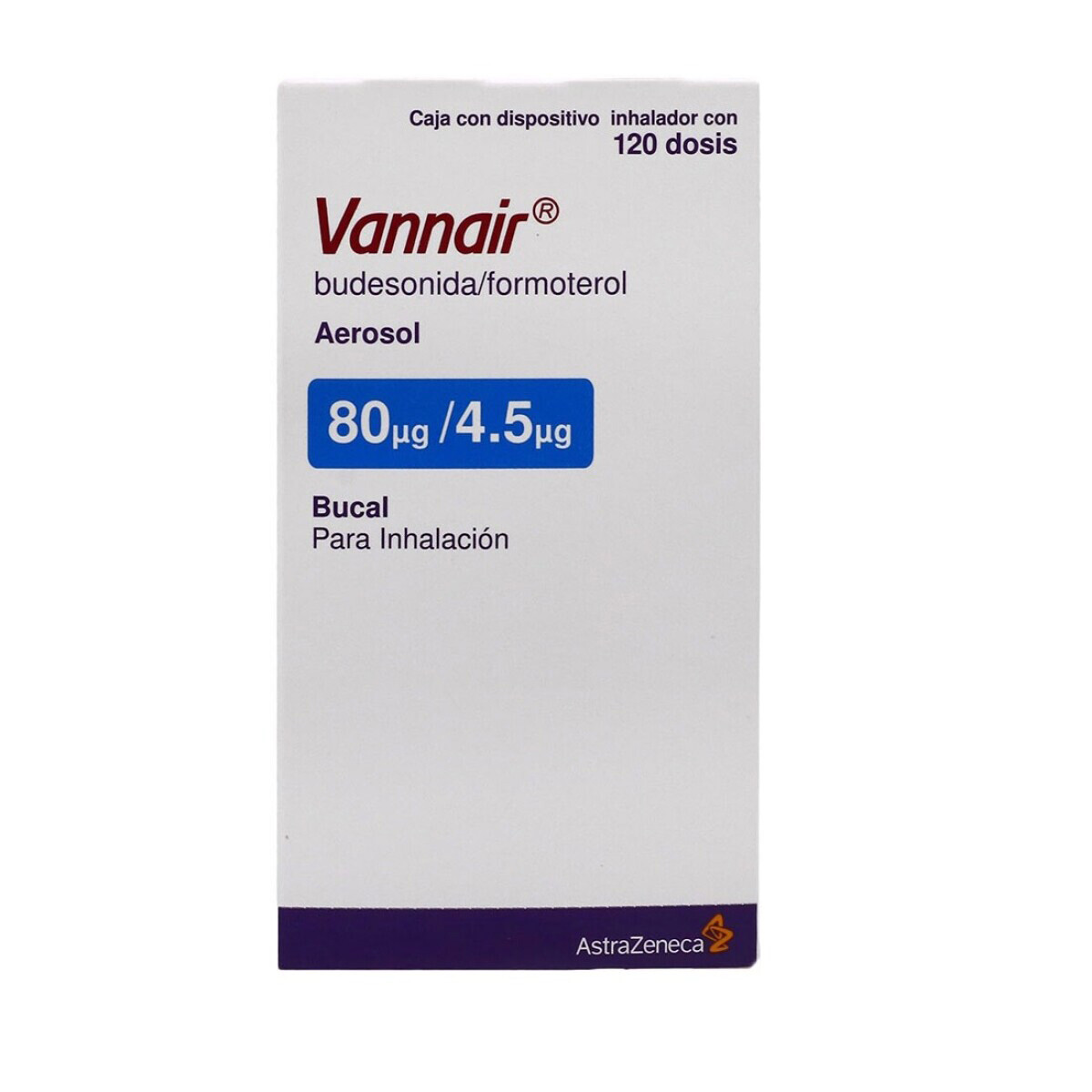 Vannair 80/4.5mg x 120 DOS 