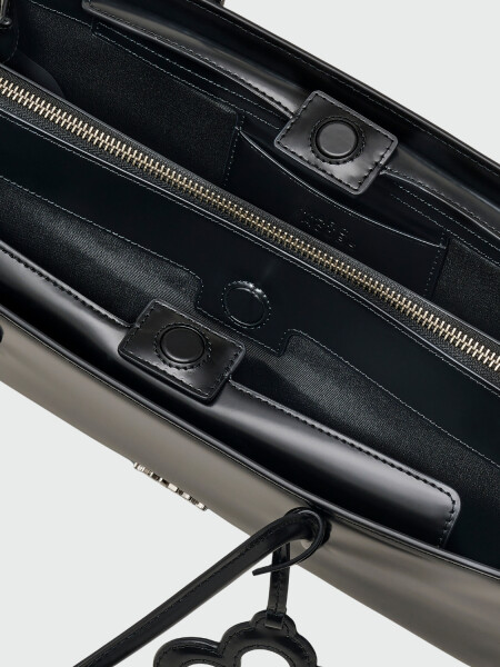 MARC JACOBS - The Glam Mirror Satchel Negro