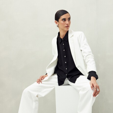 CAMISA BURBUJA Negro
