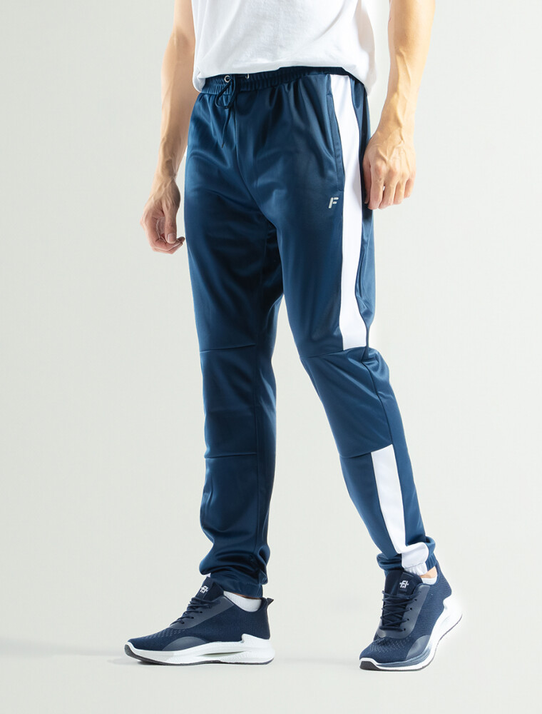 Pantalón Deportivo Combinado Marino