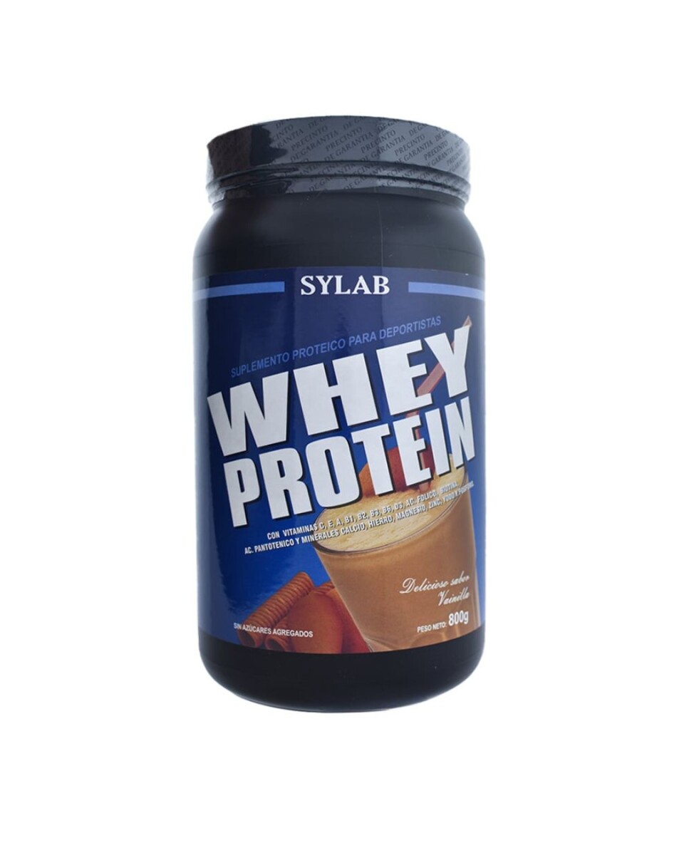 Whey Protein 800g SYLAB - Sabor Vainilla 