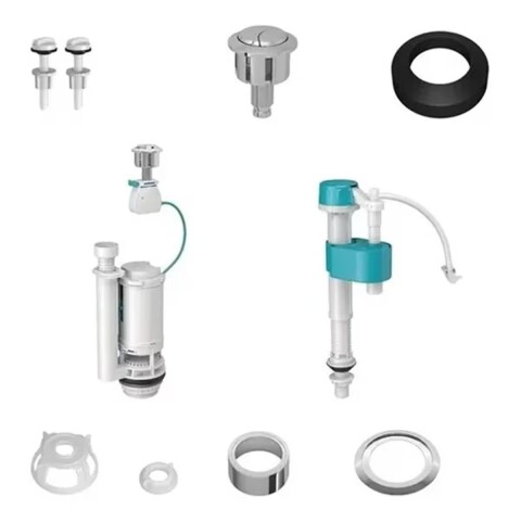 Kit repuesto cisterna mochila HYDRA doble descarga Kit Repuesto Cisterna Mochila Hydra Doble Descarga