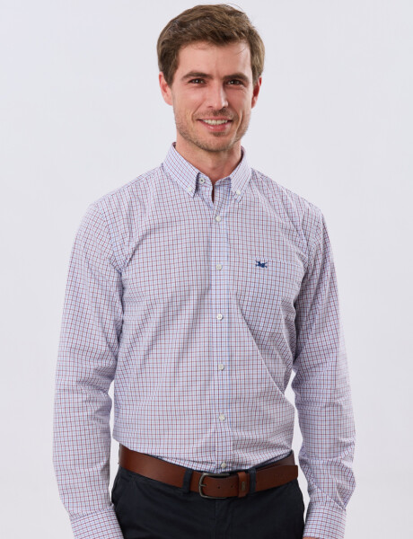 CAMISA CUADROS Azul