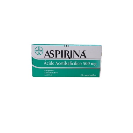 Analgésico Antiinflamatorio Antifebril Aspirina 001