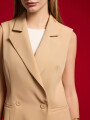 Chaleco Misar Beige