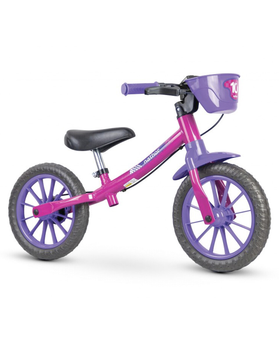 Bicicleta Baccio Balance rodado 12 - Fucsia - Violeta 