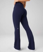 Leggings Flare PureLuxe High-Waisted TLC Kick Mujer Deep Navy