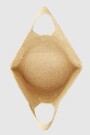 BOLSO LEAH LOGO HOBO RAFIA Natural