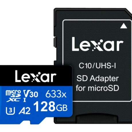 Memoria Microsdxc Lexar 128GB 633X Uhs-i Blue Series 001