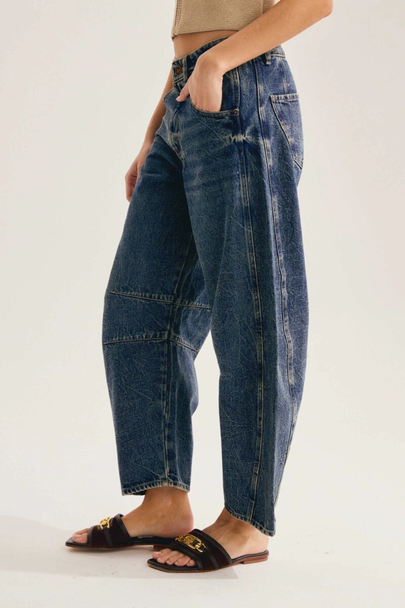 JEAN BARREL Azul