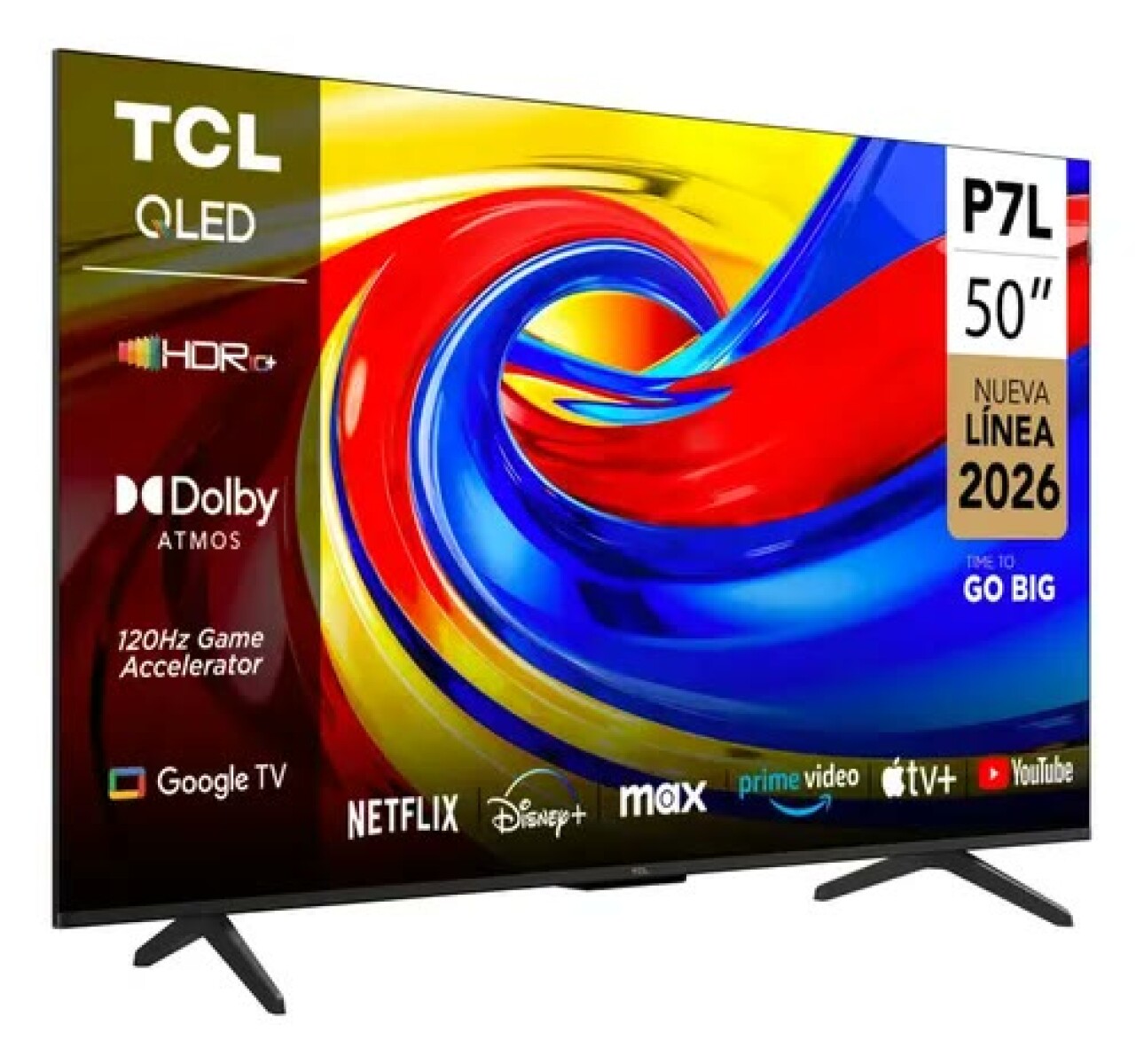 Smart TV TCL 50" 50P7L Google Tv 4K UHD Qled 