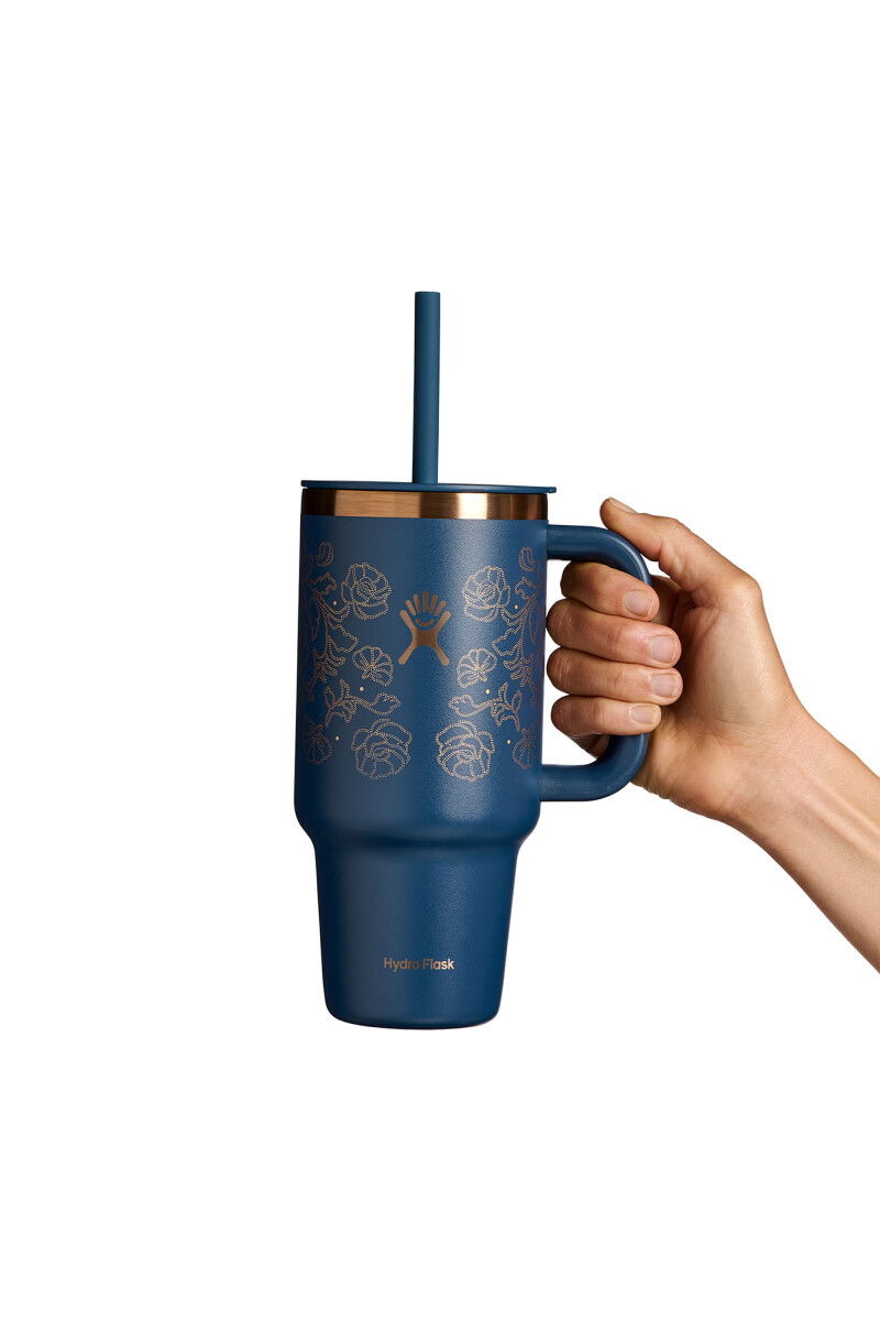 32 OZ ALL AROUND TRAVEL TUMBLER Western Dark Blue
