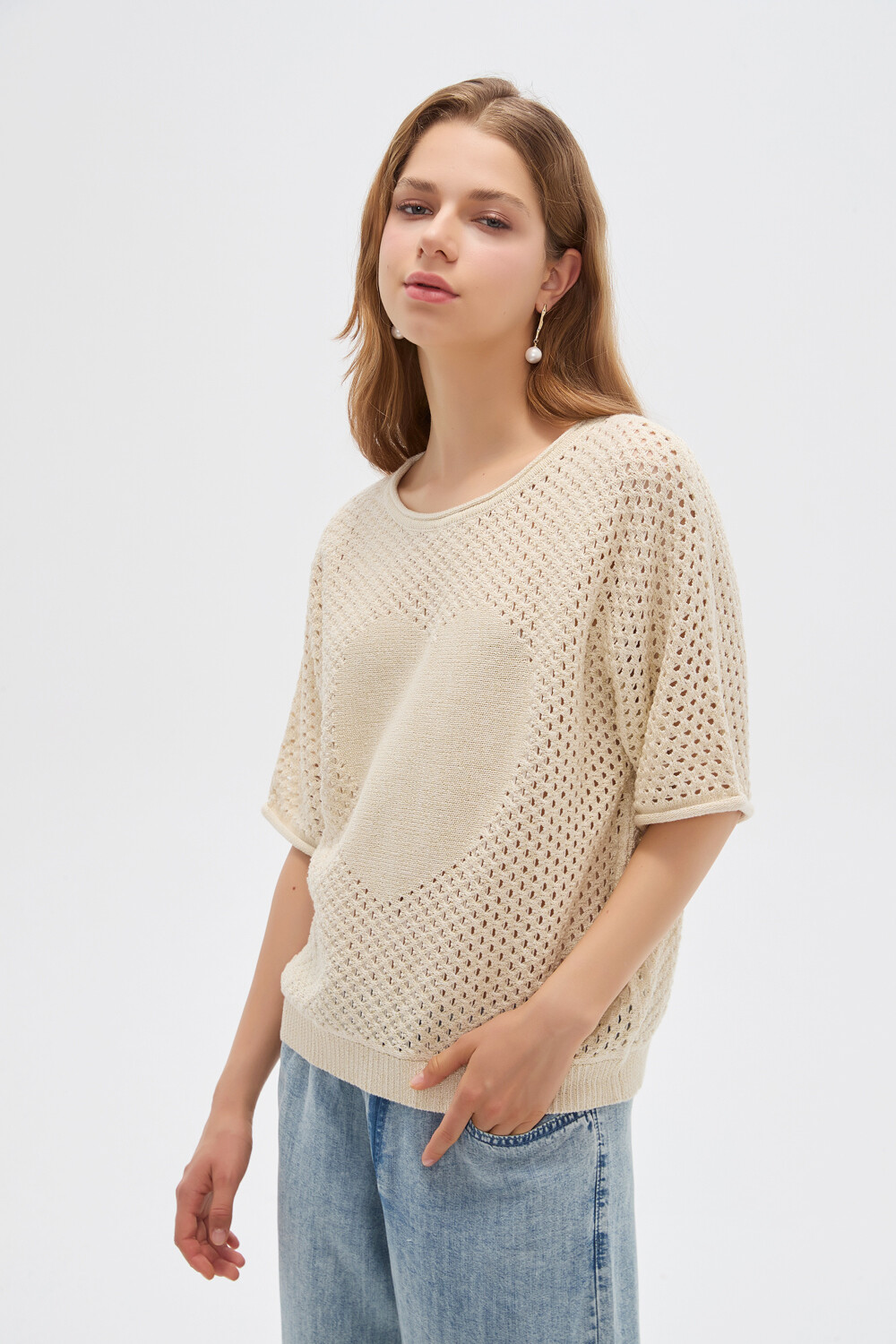 Remera Jotta Beige Claro